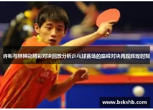 许昕与林钟勋精彩对决回放分析乒乓球赛场的巅峰对决再现辉煌时刻